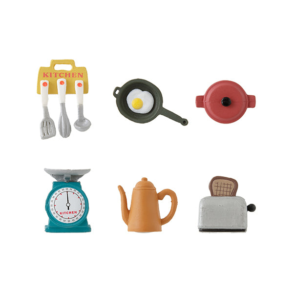 Midori Miniature Magnet <Set of 6> — Kitchen C — detail view