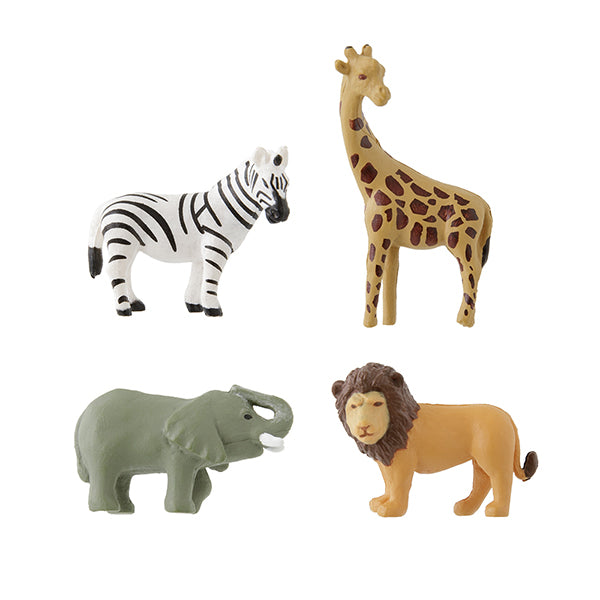 Midori Miniature Magnet <Set of 4> — Safari B — detail view