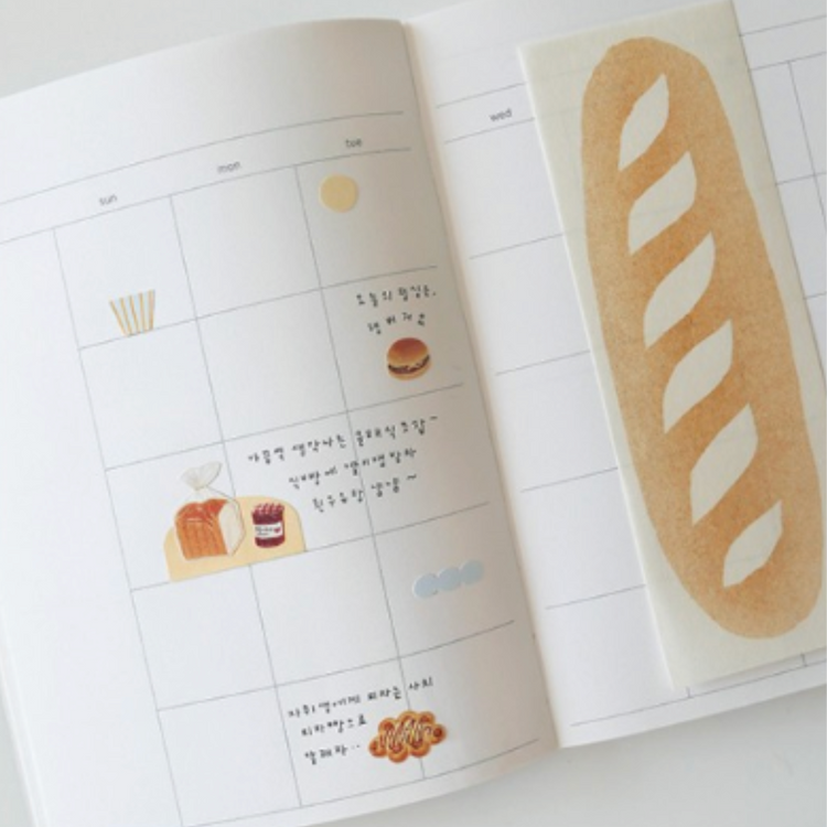 Suatelier Daily Deco Sticker — Old Bakery — with packaging