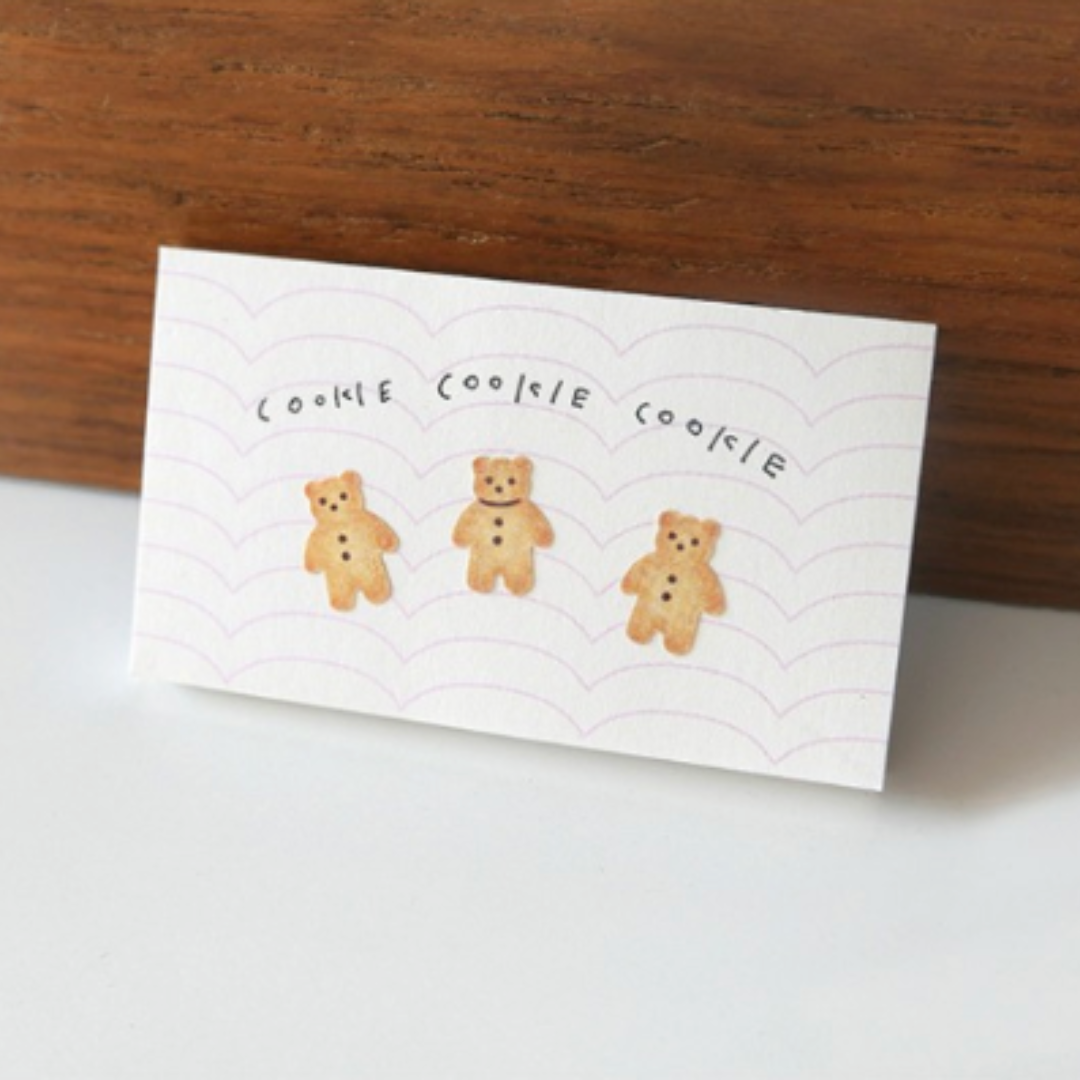 Suatelier Daily Deco Sticker — Old Bakery — flat lay