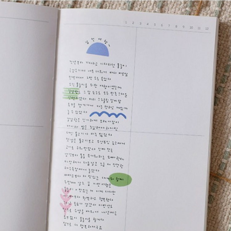 Suatelier Plain Deco Sticker — Plain.73 — close-up