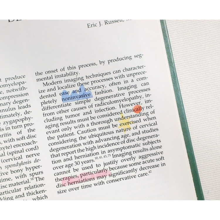 Suatelier Plain Deco Sticker — Plain.73 — applied in a journal