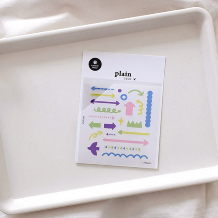 Suatelier Plain Deco Sticker - Plain.73