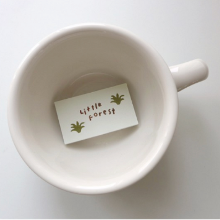 Suatelier Daily Deco Sticker — Little Forest — flat lay