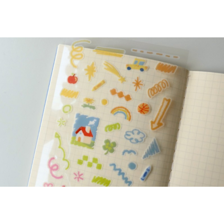 Suatelier Daily Deco Sticker — color your days! — with packaging