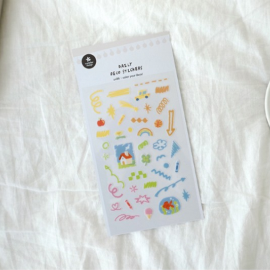 Suatelier Daily Deco Sticker — color your days! — sticker detail