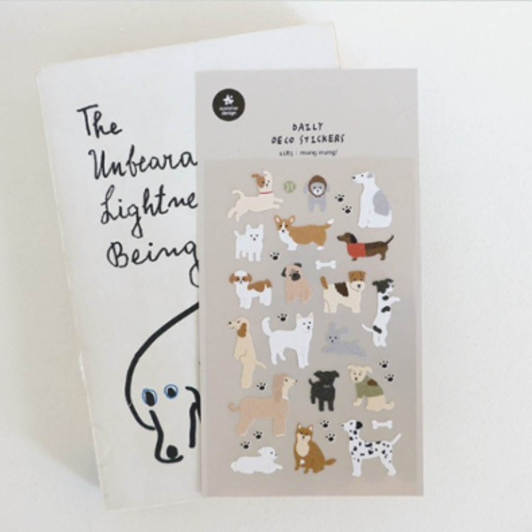 Suatelier Daily Deco Sticker — mung mung! — sticker detail