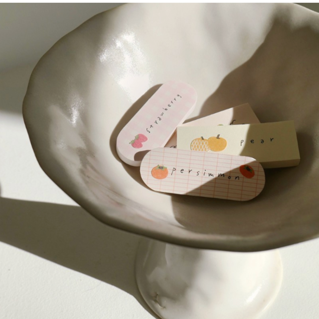 Suatelier Daily Deco Stickers — Fruit Shop — with packaging