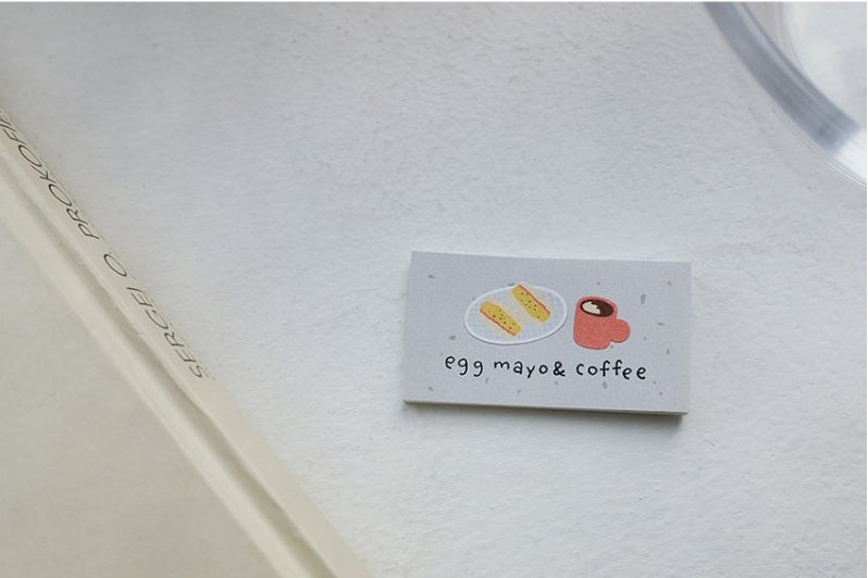 Suatelier Sticker — Food Trip #7 — with packaging