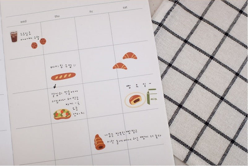 Suatelier Sticker — Food Trip #7 — with packaging