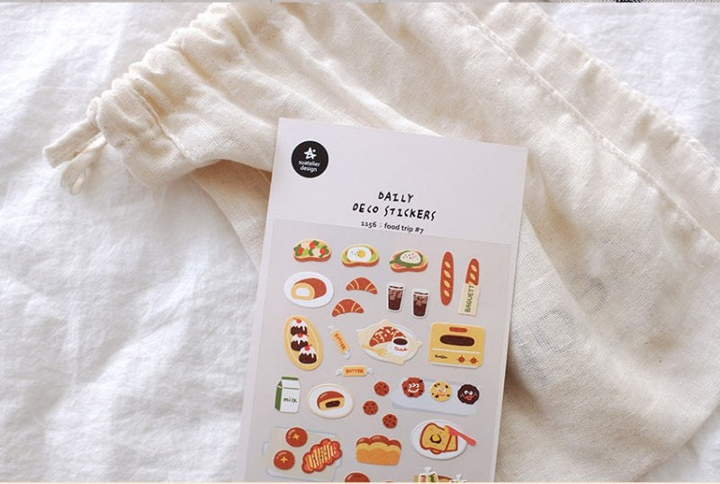Suatelier Sticker — Food Trip #7 — close-up