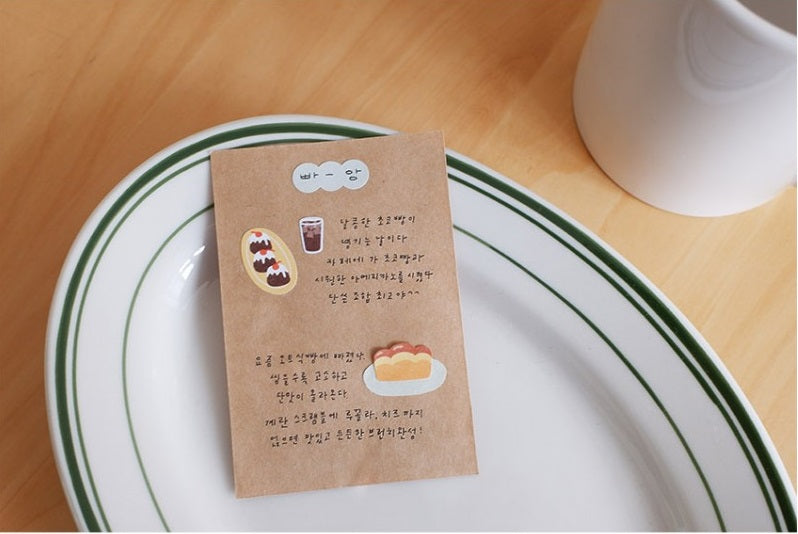 Suatelier Sticker — Food Trip #7 — flat lay