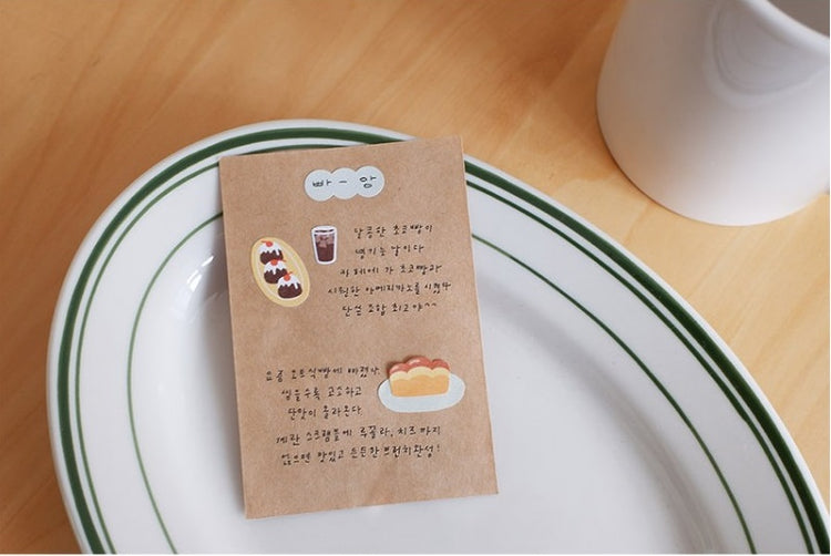 Suatelier Sticker — Food Trip #7 — flat lay