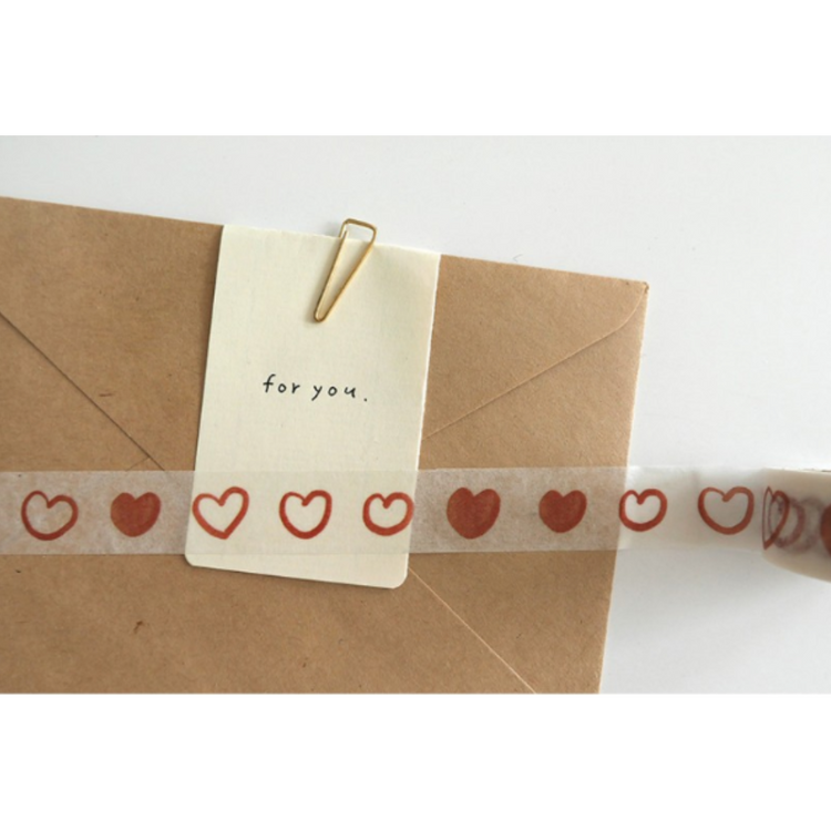 Suatelier Masking Tape — Illust.09 — flat lay