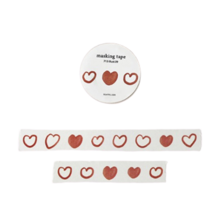 Suatelier Masking Tape — Illust.09 — roll front