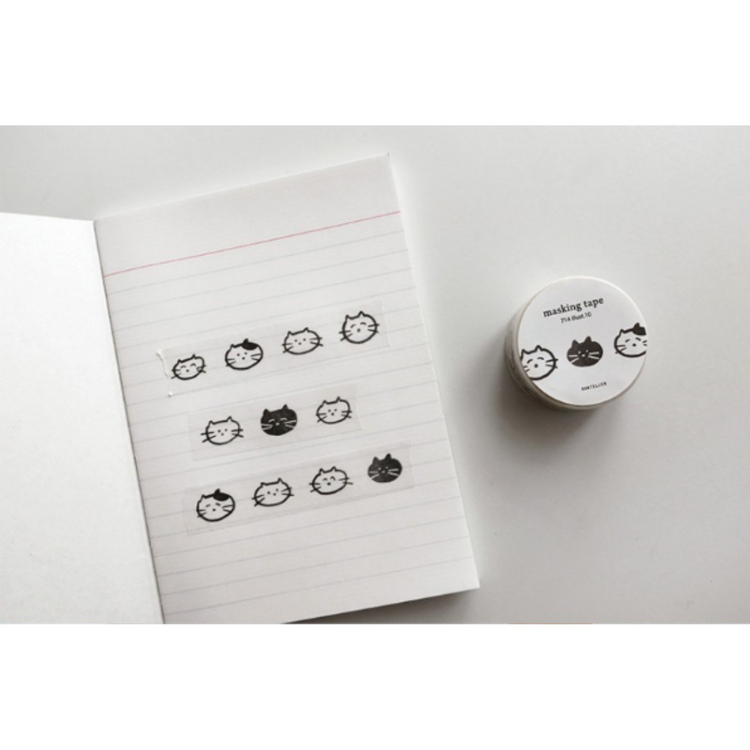 Suatelier Masking Tape — Illust.10 — colour close-up