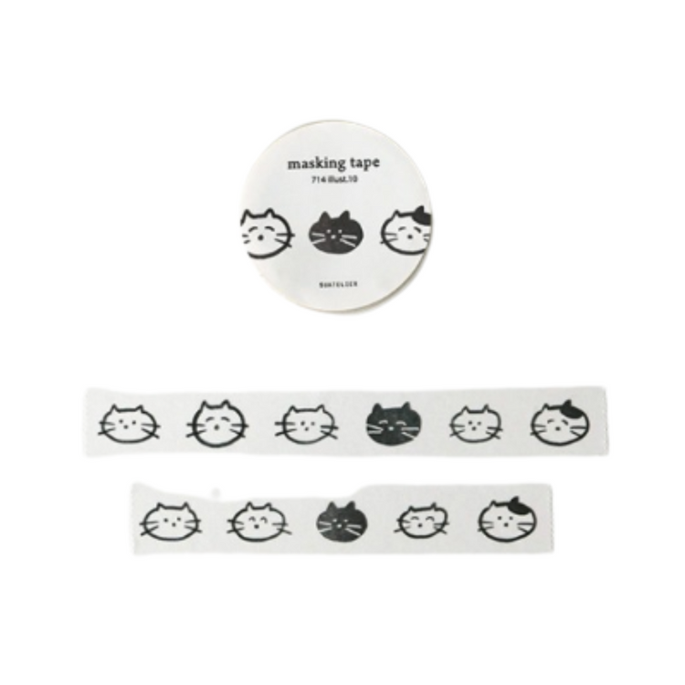 Suatelier Masking Tape — Illust.10 — roll front