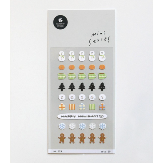 Suatelier Mini Series Sticker — Deco.19 (Christmas) — sticker detail