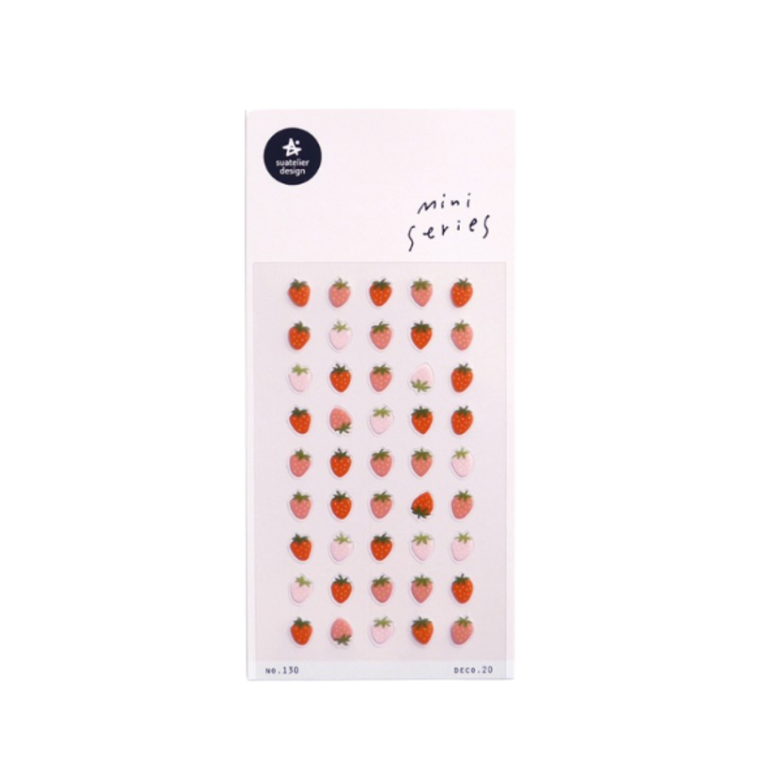Suatelier Mini Series Sticker — Deco.20 — sheet front