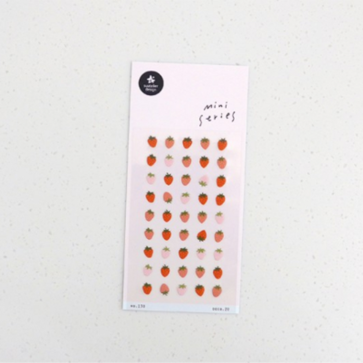 Suatelier Mini Series Sticker — Deco.20 — sheet front