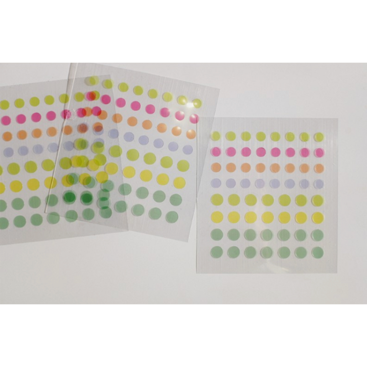 Suatelier Plain Deco Sticker — Plain.77 — applied in a journal