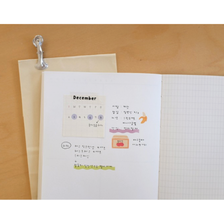 Suatelier Plain Deco Sticker — Plain.78 — sticker detail