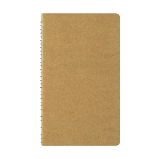 Traveler's Spiral Ring Notebook (A5 Slim) — Blank MD Paper White — in use