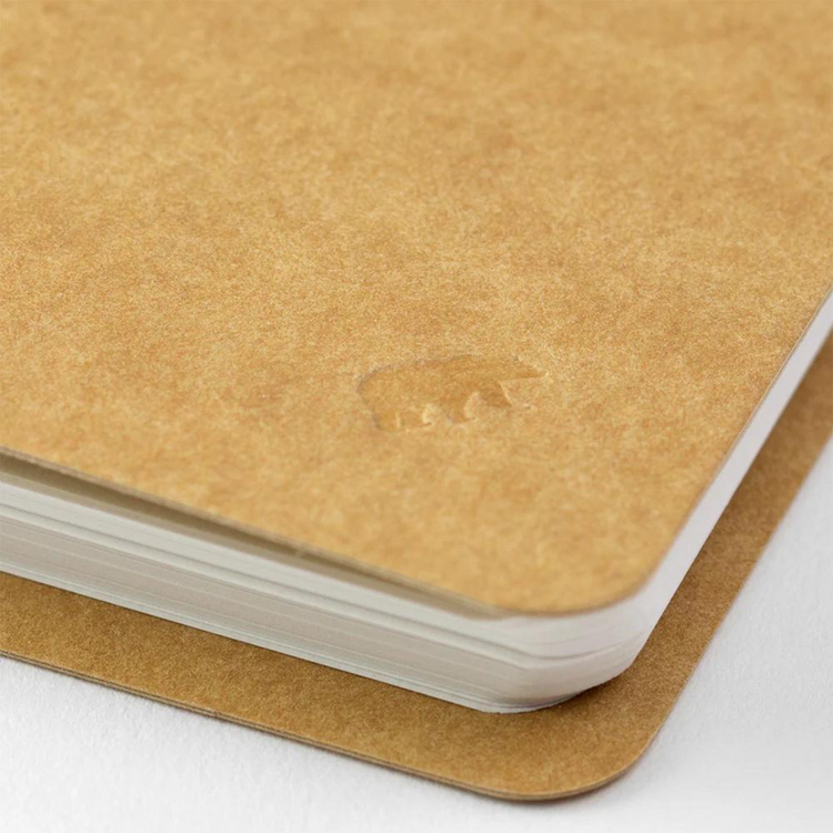 Traveler's Spiral Ring Notebook (A5 Slim) — Blank MD Paper White — front view