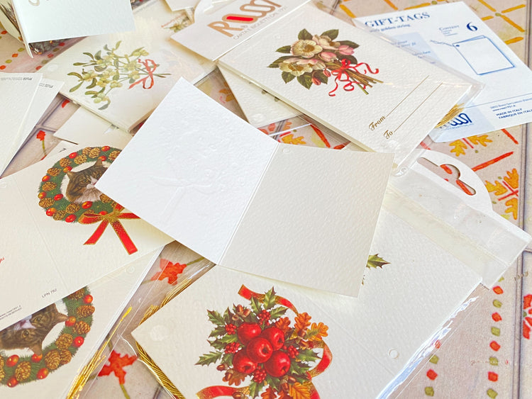 Washi Wednesday Christmas Gift Tag — detail view