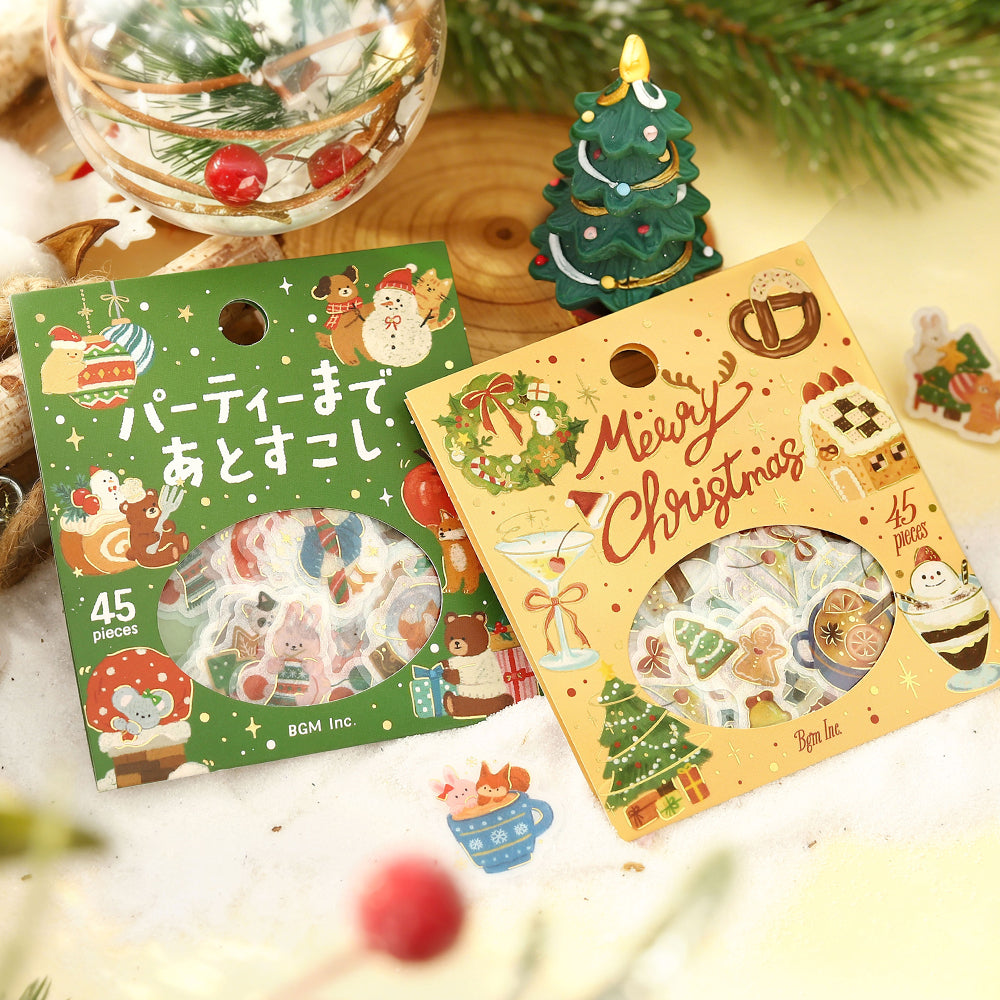 BGM 2026 Christmas Limited flake seal packs: Christmas Collection and Just a Little Longer Until the Party