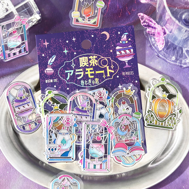 BGM Clear Seal: Café À La Mode: Traveling Window - Fairytale