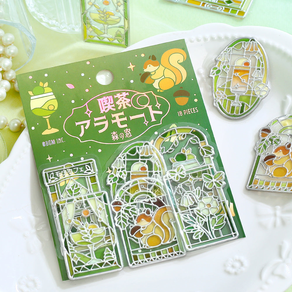 BGM Clear Seal: Café À La Mode: Traveling Window - Forest