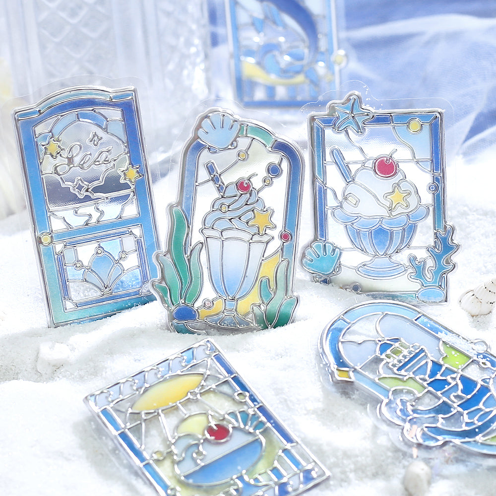 BGM Clear Seal: Café À La Mode: Traveling Window - Ocean