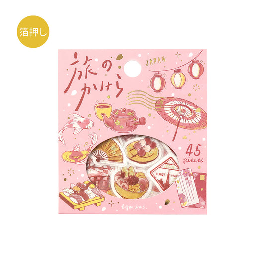 BGM Flakes Seal: Fragments of Travel — To Japan — sheet front