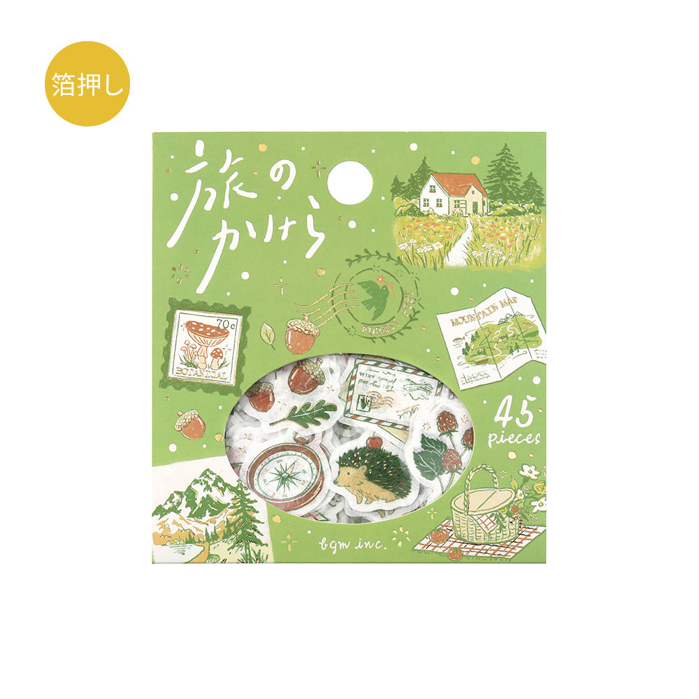BGM Flakes Seal: Fragments of Travel — To the Forest — sheet front