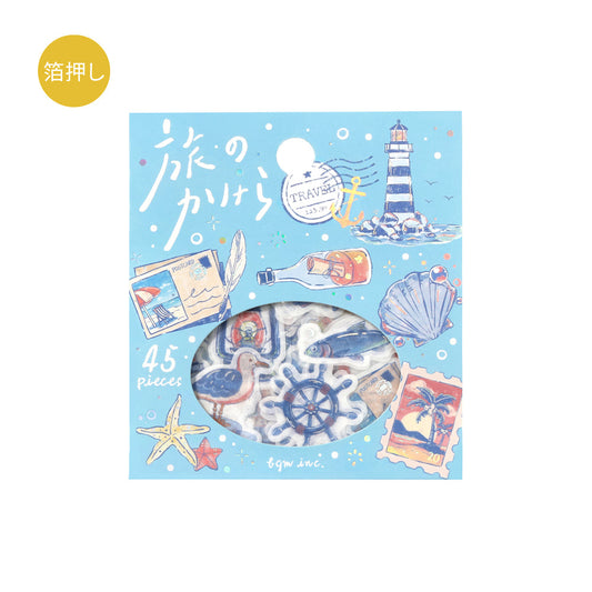 BGM Flakes Seal: Fragments of Travel — To the Sea — sheet front
