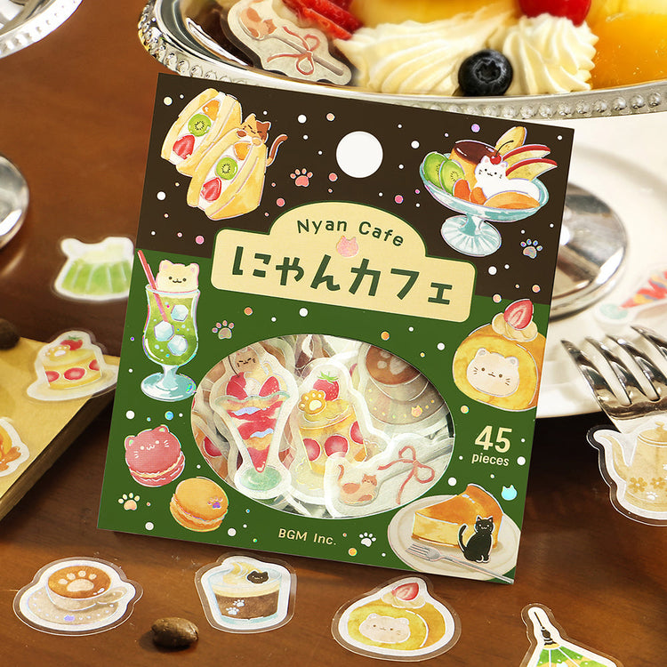 BGM Flakes Seal: Itadakimeow! – Cat Café