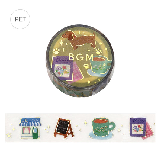BGM Foil Stamping Clear Tape — Sky Encyclopedia: Little Days — roll front