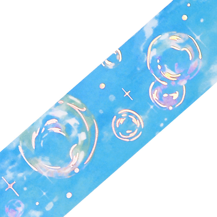 BGM Foil Stamping Clear Tape — Sky Encyclopedia: Bubble Shadow — pattern detail