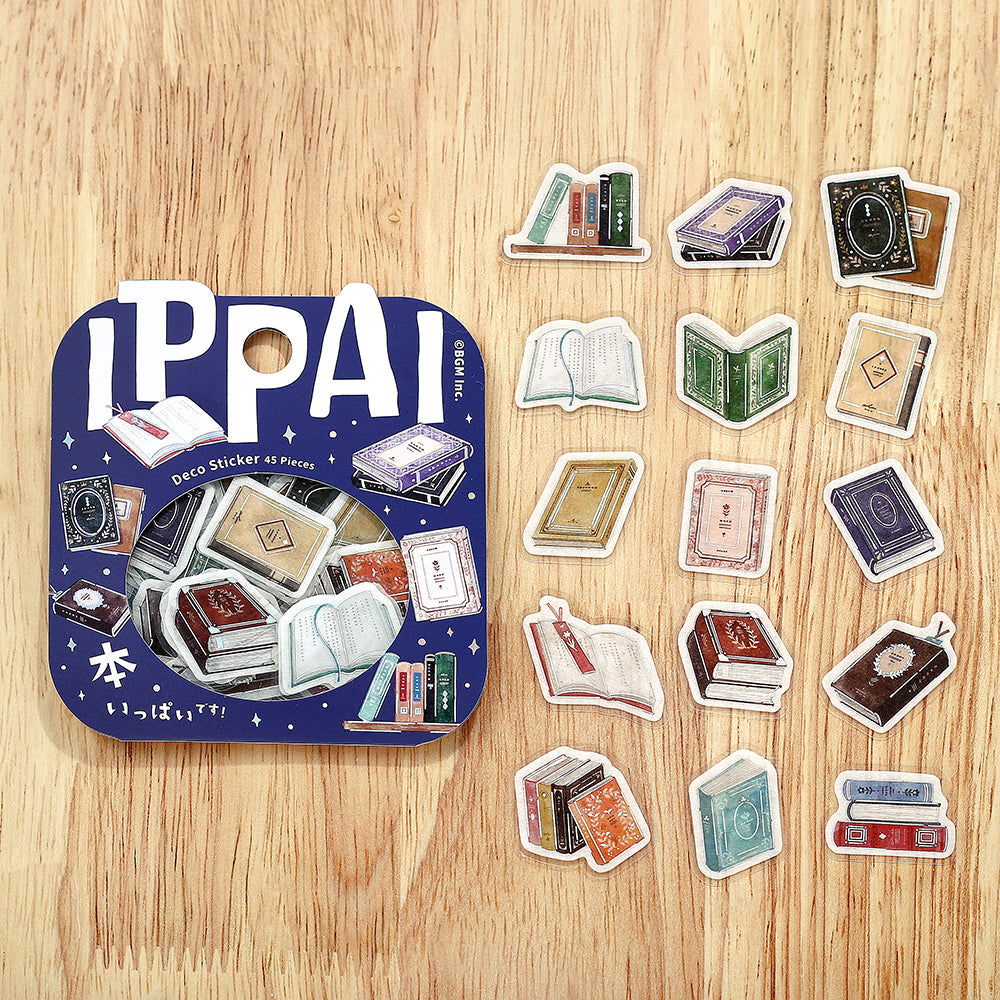 BGM Foil Stamping Flake Seal: IPPAI — Books Galore — sticker detail
