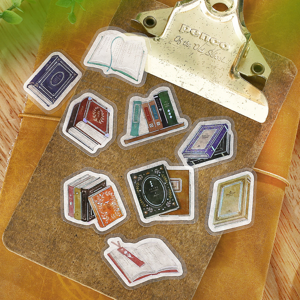 BGM Foil Stamping Flake Seal: IPPAI — Books Galore — applied in a journal