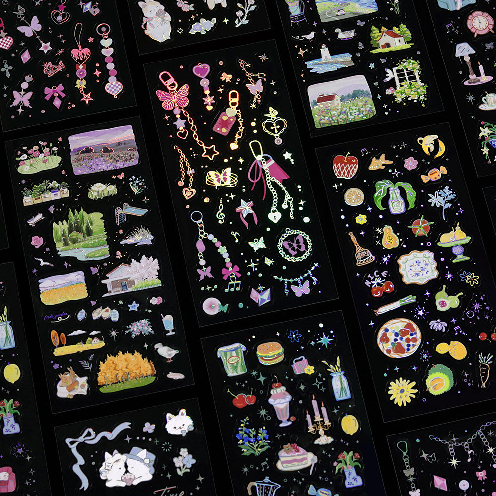 BGM Foil Stamping Iride Seal: Iride — Colors of Living — flat lay