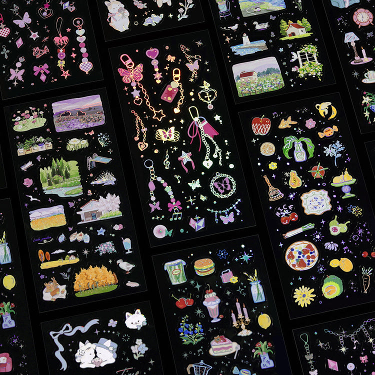 BGM Foil Stamping Iride Seal: Iride — Colors of Living — flat lay