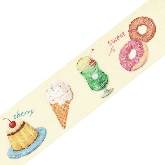 BGM Foil Stamping Masking Tape: Pienistitch — Little Café — pattern detail
