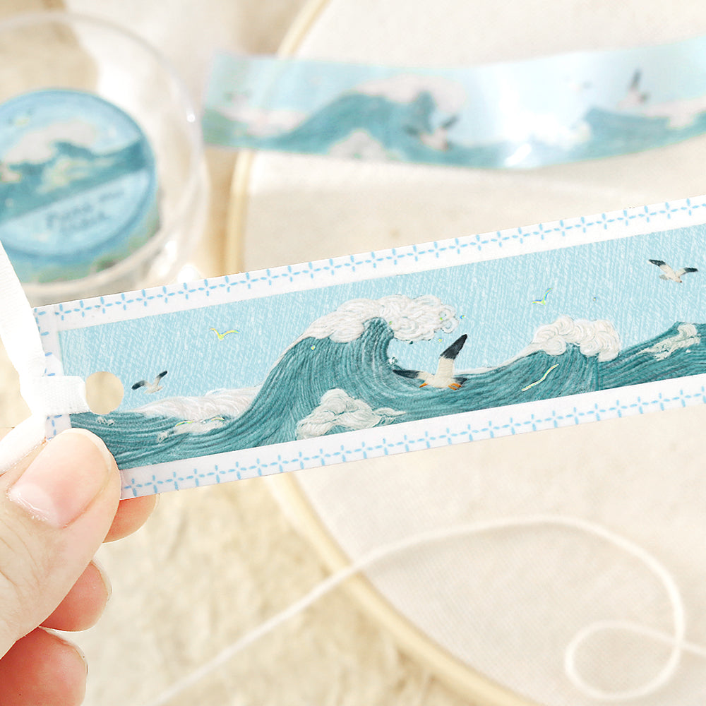 BGM Foil Stamping Masking Tape: Pienistitch — Little Sea — with packaging
