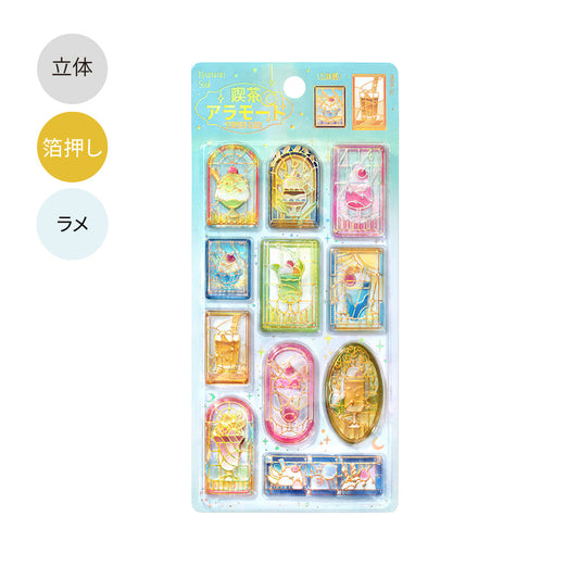 BGM Kyururun Seal — Café à la Mode Stained Glass vol.2 — sheet front