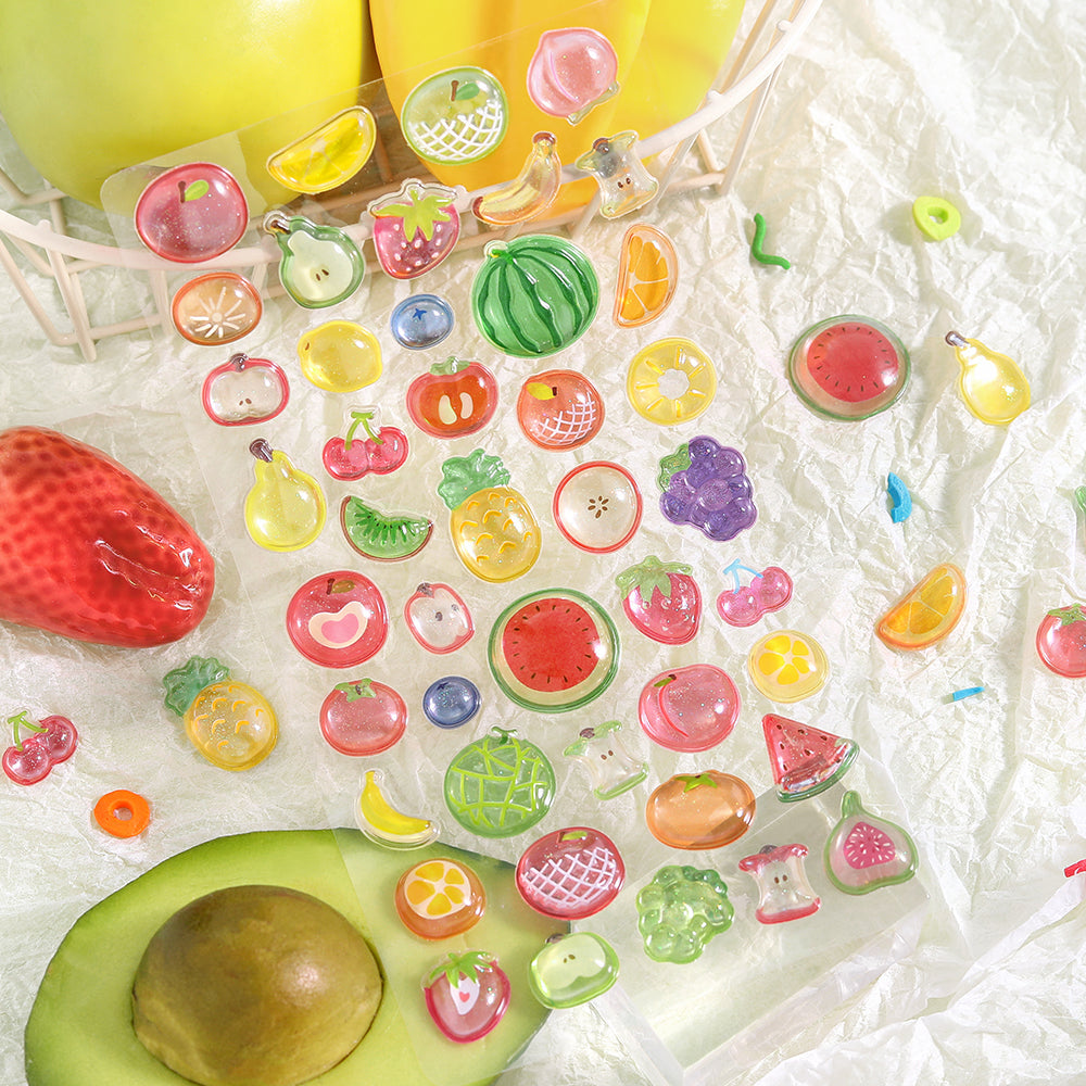BGM Kyururun Seal — Fruits — sticker detail