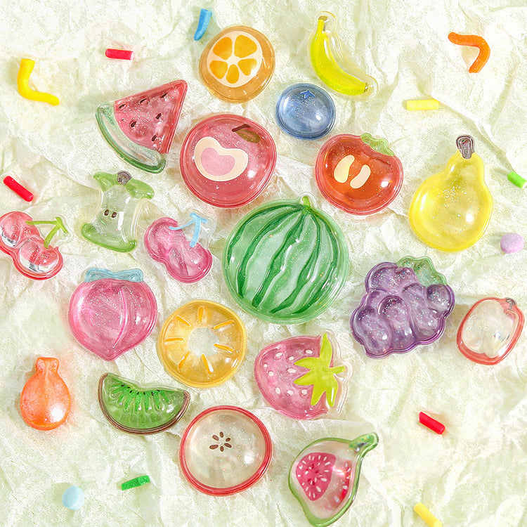 BGM Kyururun Seal — Fruits — applied in a journal
