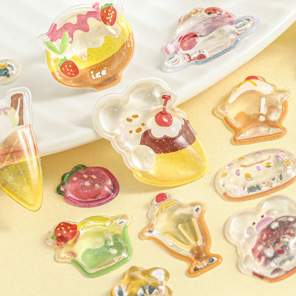 BGM Kyururun Seal — Fun Cafe — applied in a journal