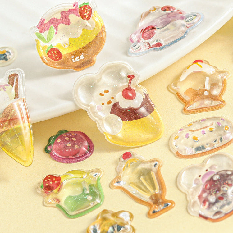 BGM Kyururun Seal — Fun Cafe — applied in a journal